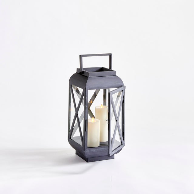 Although it has a traditional silhouette, this wellscaled outdoor lantern has a contemporary feel. With a look reminiscent...