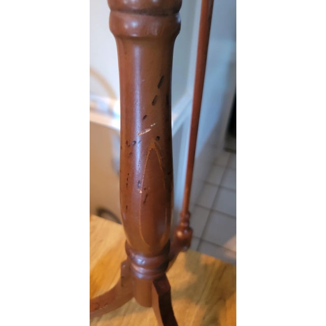 Vintage Wicker Cane Plant Stand For Sale - Image 16 of 18