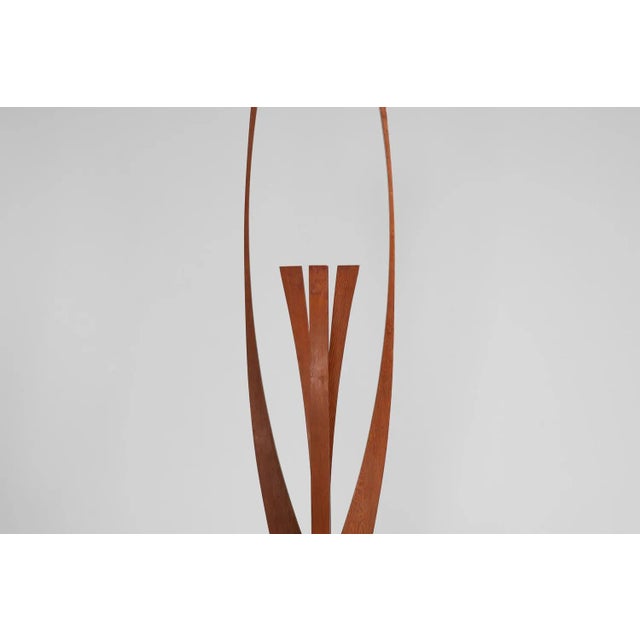 This monumental-sized sculpture by Frans Hermes, is a true modern work of art, from the1970s. It is made from solid pine...