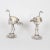 Mid 20th Century Mid-Century Silvered Ostrich Sculptures Constructed with Ostrich Eggs - A Pair For Sale - Image 5 of 11
