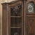 Early 20th Century Antique Liegeois Regence Style Two-Tiered Oak Display Buffet With Clock For Sale - Image 5 of 18