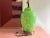 1970s Green Palm Ginger Lamp & Shade For Sale - Image 15 of 18