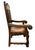 1950s Set of 6 Spanish Renaissance Revival Dining Chairs, Two Arm Chairs, Four Side Chairs For Sale In San Antonio - Image 6 of 15