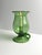 1960s Mid-Century Modern Green Glass Hurricane Lamp from Empoli, Italy, 1960s For Sale - Image 5 of 11