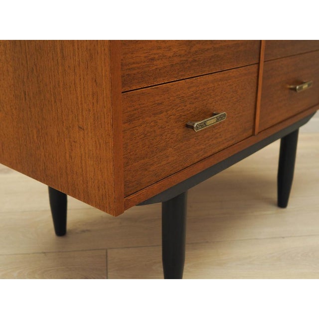 Wood Vintage Danish Teak Chest of Drawers, 1970s For Sale - Image 7 of 8