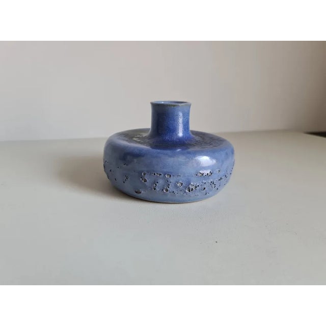 20th Century French Ceramic Soliflore Vase in the shape of a Pebble, 1960s For Sale - Image 4 of 11