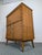 1960s 1960s Mid Century Modern Bassett Mayan 6 Drawer Walnut Highboy For Sale - Image 5 of 12