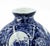Blue Ceramic Vase by Franz Anton Mehlem, 1800s For Sale - Image 3 of 8