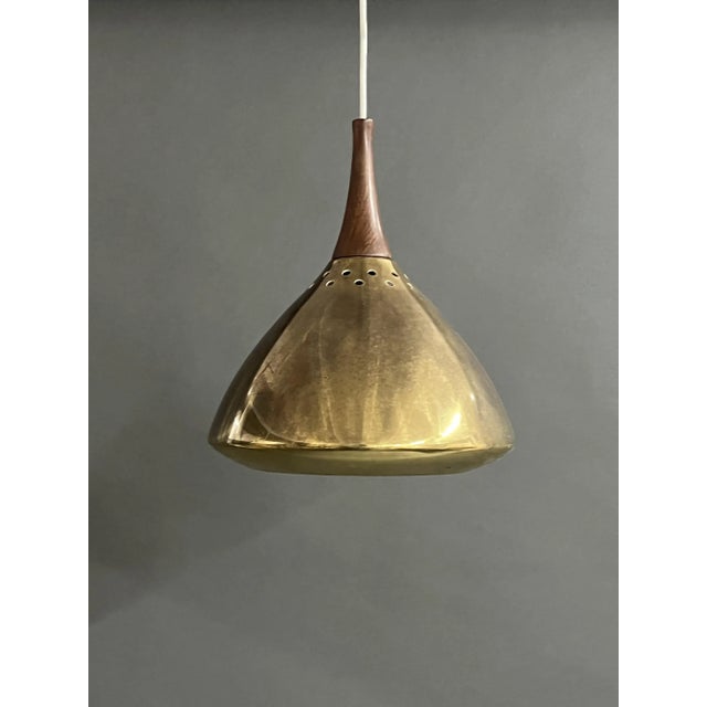 Vintage Scandinavian Pendant Light from Falkenbergs Belysning For Sale - Image 4 of 4