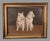 Antique Gold Framed Still Life Portrait of 2 Dogs Signed Oil Painting on Canvas For Sale - Image 6 of 6