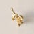 Modern Mid 20th Century Vintage Poodle Dog Pendant Charm 18k Yellow Gold For Sale - Image 3 of 6