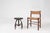 Mid-Century Modern Industrial Black Metal Stool, France, 1920s For Sale - Image 3 of 16