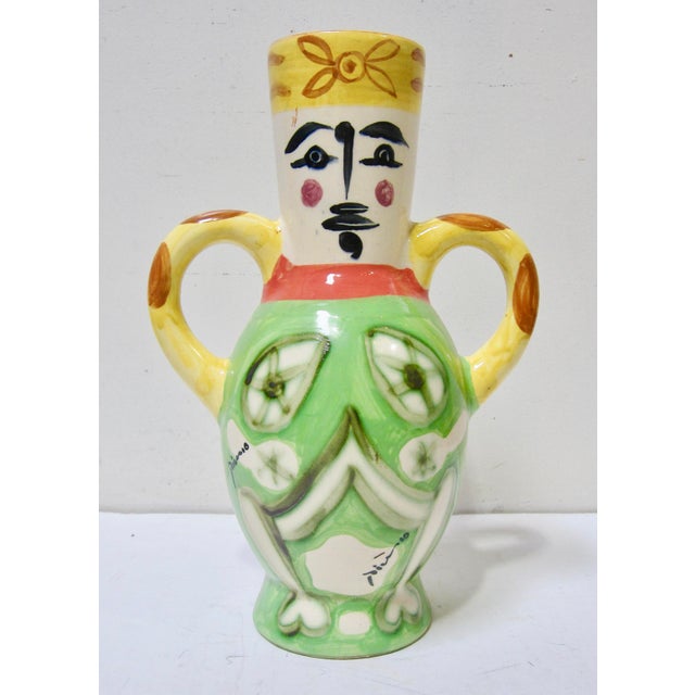 1960s Vintage Pablo Picasso by Padilla Cubist Ceramic Face ...