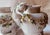 English Antique European Porcelain Playful Cat Basketweave Vases - A Pair For Sale - Image 3 of 10