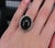 Late 20th Century Massive 26.18ct Green Tourmaline 1.83ct Diamond 18k White Gold Ring Size 4.75 For Sale - Image 12 of 18
