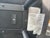 2022, Scan Design, Orion Dining Chair (Set of Four), Alu Grey Velvet & Vintage Grey Eco-Pele For Sale - Image 4 of 11