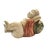 Figurative Vintage Chinese Hand-Carved Lucky Baby Sculpture on Melon 10.25" For Sale - Image 3 of 10