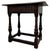 Antique English Carved Oak Side Table For Sale - Image 10 of 12