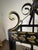 Traditional Pair of Custom Wrought Iron and Gilt Lantern Pendants by Miamar Home For Sale - Image 3 of 14