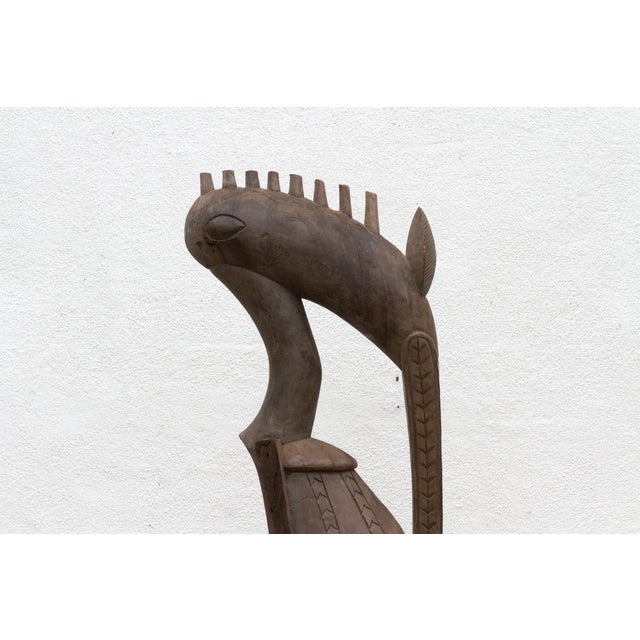 20th Century Slim & Tall Wingless Bird For Sale - Image 9 of 11