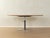 Classic height-adjustable coffee table from the 1960s. High-quality walnut veneer tabletop with solid wood edge and square...