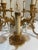 Metal Vintage French Louis IV Style Gilt Metal Chandelier 12 Light For Sale - Image 7 of 12