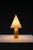 period: 1940s origin: Belgium dimensions: h38 x w18 x d18 cm material: wood, new linen shade I have official proof of...