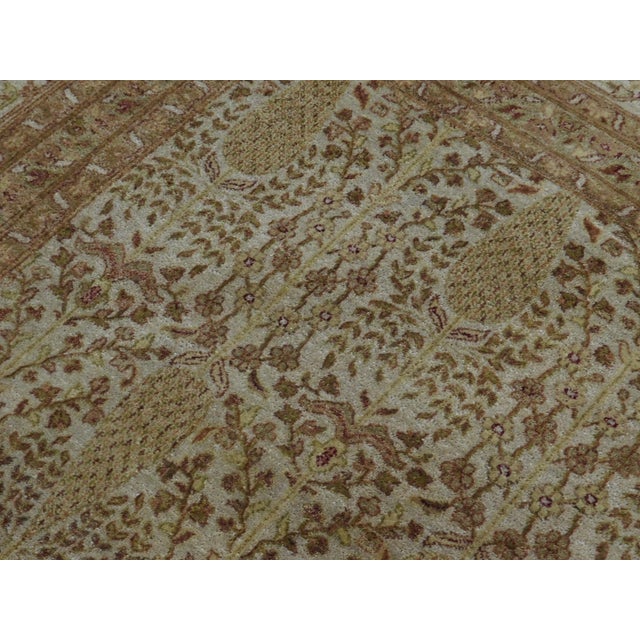 Extra Fine Hand-Knotted Paisley rug.8'x 9'10" For Sale - Image 18 of 18