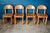 Brutalist Oval Extendable Table and Chairs by Rainer Daumiller, Set of 5 For Sale - Image 10 of 18