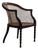 Vintage Rattan Bergere Armchair For Sale