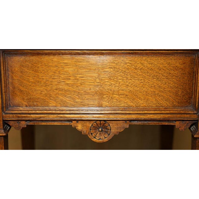 Wood Antique Victorian Drinks Table, 1860 For Sale - Image 7 of 18