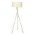 West Elm Modern Tripod Floor Lamp With Drum Shade For Sale
