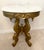 Vintage Victorian Style Oval Accent/SideTable. Painted a luxurious gold color. The marble top is removable. I also have...
