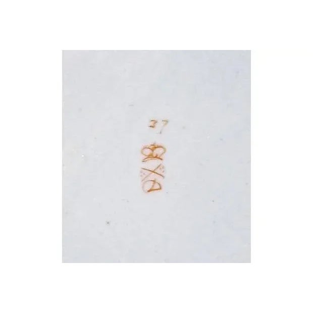 Farmhouse Antique Porcelain Royal Derby Bird Plate For Sale - Image 3 of 3