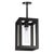 Black Regina Andrew Montecito Iron Outdoor Lantern, Black, Small For Sale - Image 8 of 8