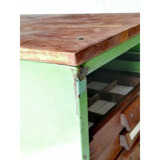 Industrial Cabinet with Drawers, 1960s For Sale - Image 9 of 17