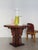 Vintage Gueridon Table with Briar Top and Sculptural Base, Italy, 1930s For Sale - Image 4 of 13
