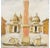 Franco Marzilli, View of Piazza del Popolo, Rome, Oil Painting, 1970s For Sale
