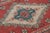 Traditional Vintage Turkish Rug in Red With Colorful Floral Medallion, From Rug & Kilim For Sale - Image 3 of 7