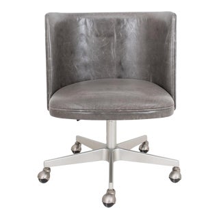 Restoration Hardware Swivel Office Chair For Sale