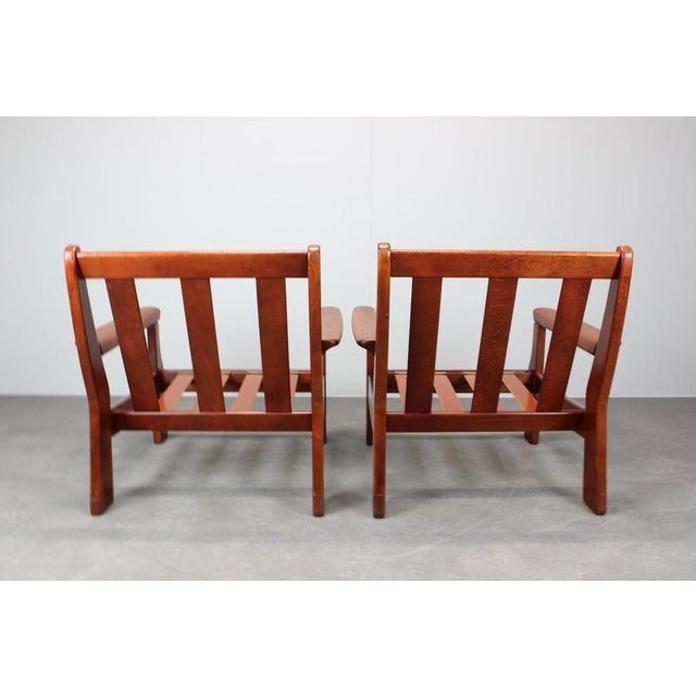 Wood Mid-Century Scandinavian Armchairs, 1960s, Set of 2 For Sale - Image 7 of 13