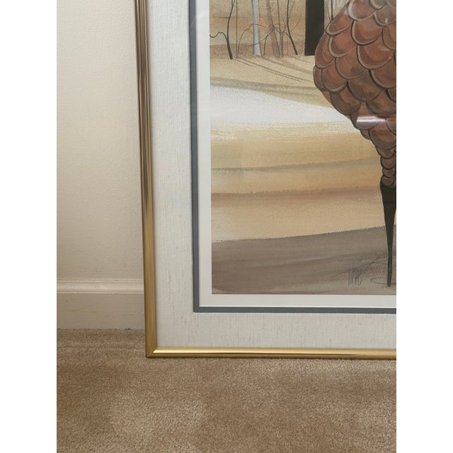 2000 - 2009 The Sentry - Rare Limited Edition Lithograph by P Buckley Moss - 84/500 For Sale - Image 5 of 10