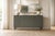 Beautiful just renovated 1930s sideboard in mint condition. Painted in Jotun Northern Mystic green. Three drawers, two...
