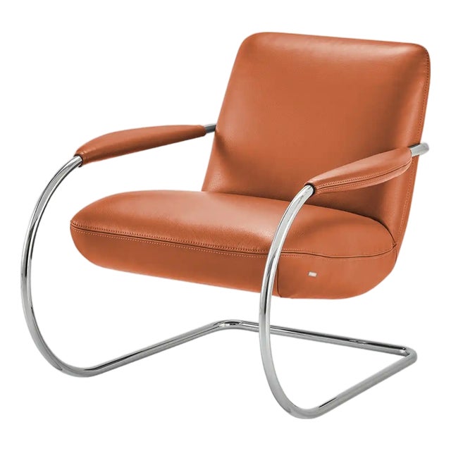 German Cantilevered Arm Chair For Sale