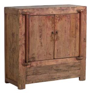 Small Antique Two-Door Cabinet, 1900s
