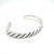 Authentic David Yurman Chevron Cuff Bracelet Size M Sterling Silver Estate DY785 Retail: $895.00 Make a bold statement...