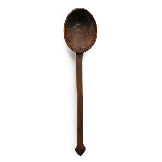 Early 20th Century Old Nigerian Tribal Spoon For Sale - Image 4 of 7
