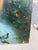 Mid 20th Century Vintage p.g. Tiele Signed Impressionist Oil Painting of Children Feeding Birds For Sale - Image 5 of 7