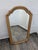 Vintage Oak Wooden Framed Mirror For Sale - Image 11 of 11