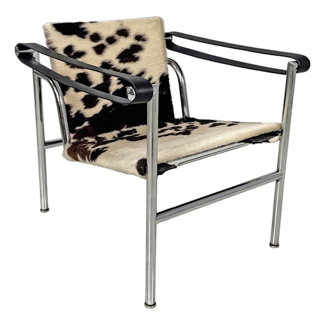 LC1 Armchair by Le Corbusier for Cassina, 1970s For Sale